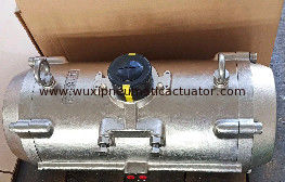 stainless steel 304 316 material pneumatic rotary actuator for valves